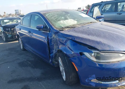 2015 Chrysler 200 Limited z USA, uszkodzony, nr VIN 1C3CCCAB9FN716594